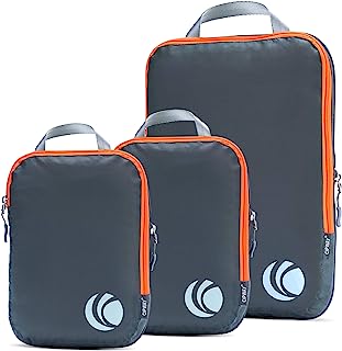 Compression Packing Cubes Set, Ultralight Expandable Travel Organizers