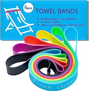 towel bands 6 pack